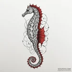 Seahorse with delicate, wing-like fins, tatto… — эскиз тату (№1750647156_0, 23.06.2025 02:52) — Tatufoto.com