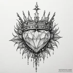 Jewel relic crowned with thorns, tattoo sketc… — эскиз тату (№1750647253_0, 23.06.2025 02:54) — Tatufoto.com