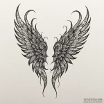 Sapphire wings beneath burning sky, tattoo sk… — эскиз тату (№1750649012_1, 23.06.2025 03:23) — Tatufoto.com
