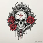 Dragon blood dripping from blade, tattoo draw… — эскиз тату (№1750649939_0, 23.06.2025 03:38) — Tatufoto.com