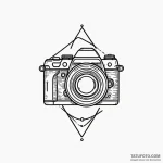 A camera aperture symbol, artistic tattoo ske… — эскиз тату (№1750651756_1, 23.06.2025 04:09) — Tatufoto.com