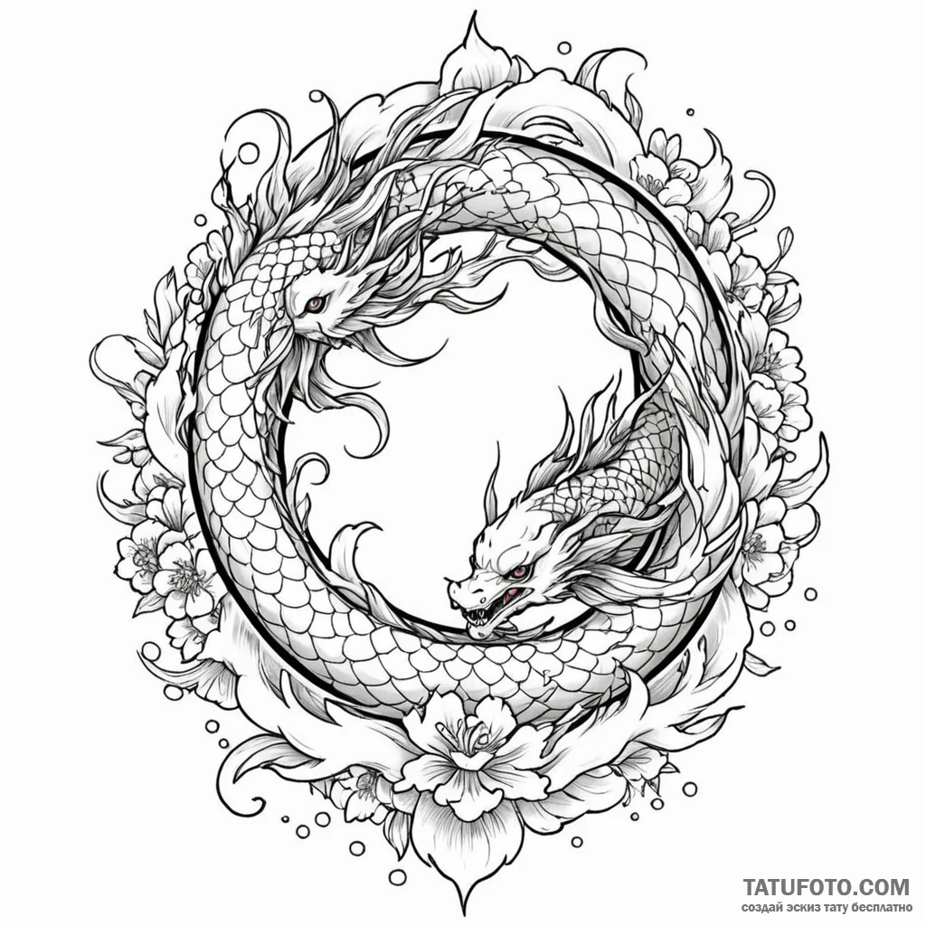 Phoenix banner torn by wind, concept art for... - эскиз тату (№1750655334_0, 23.06.2025 05:08) — Tatufoto.com