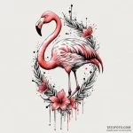 Flamingo, tattoo line art, aesthetically plea… — эскиз тату (№1750657176_1, 23.06.2025 05:39) — Tatufoto.com