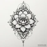 Untouched relic glowing in void, tattoo flash… — эскиз тату (№1750659063_0, 23.06.2025 06:11) — Tatufoto.com