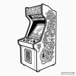 Arcade cabinet with ‘insert coin to play’ scr… — эскиз тату (№1750659768_0, 23.06.2025 06:22) — Tatufoto.com