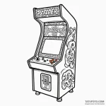 Arcade cabinet with ‘insert coin to play’ scr… — эскиз тату (№1750659768_1, 23.06.2025 06:22) — Tatufoto.com