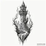 Pillar of salt that was once a person, lookin… — эскиз тату (№1750660659_1, 23.06.2025 06:37) — Tatufoto.com