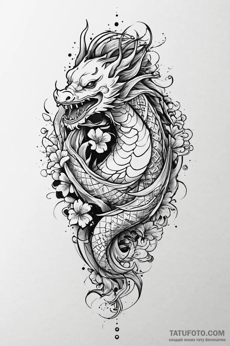 Puzzle, ink illustration for tattoo, on a cle... - эскиз тату (№1750668762_1, 23.06.2025 08:52) — Tatufoto.com