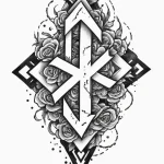 A trash polka tattoo of the swastika tattoo b… — эскиз тату (№1750678607_0, 23.06.2025 11:36) — Tatufoto.com