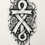 A trash polka tattoo of the swastika tattoo b… — эскиз тату (№1750678607_1, 23.06.2025 11:36) — Tatufoto.com