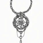 Chain — эскиз тату (№1750683654_0, 23.06.2025 13:00) — Tatufoto.com