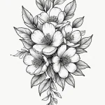 Apricot — эскиз тату (№1750683997_0, 23.06.2025 13:06) — Tatufoto.com