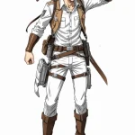 A sketch of captain levi from attack on titan… — эскиз тату (№1750688210_1, 23.06.2025 14:16) — Tatufoto.com