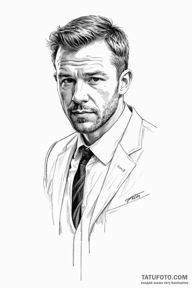 гай ричи (guy ritchie universe) - эскиз тату (№1750693121_0, 23.06.2025 15:38) — Tatufoto.com