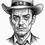 A neo-traditional tattoo of the «captain howd… — эскиз тату (№1750693580_1, 23.06.2025 15:46) — Tatufoto.com