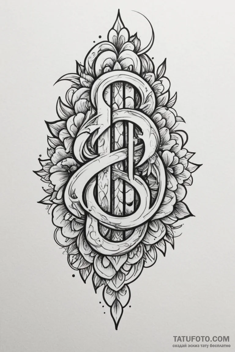A chicano lettering tattoo "i think this just... - эскиз тату (№1750694126_1, 23.06.2025 15:55) — Tatufoto.com