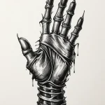 A neo-traditional tattoo of freddy krueger’s… — эскиз тату (№1750695523_0, 23.06.2025 16:18) — Tatufoto.com