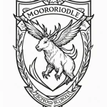 A linework tattoo of the moordale secondary s… — эскиз тату (№1750700080_1, 23.06.2025 17:34) — Tatufoto.com