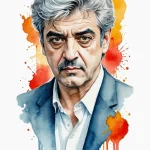 A watercolor tattoo of the surreal, saturated… — эскиз тату (№1750700361_0, 23.06.2025 17:39) — Tatufoto.com