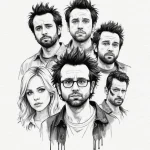 A watercolor sketch of the main characters fr… — эскиз тату (№1750700829_0, 23.06.2025 17:47) — Tatufoto.com