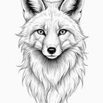 Fox — эскиз тату (№1750701120_1, 23.06.2025 17:52) — Tatufoto.com