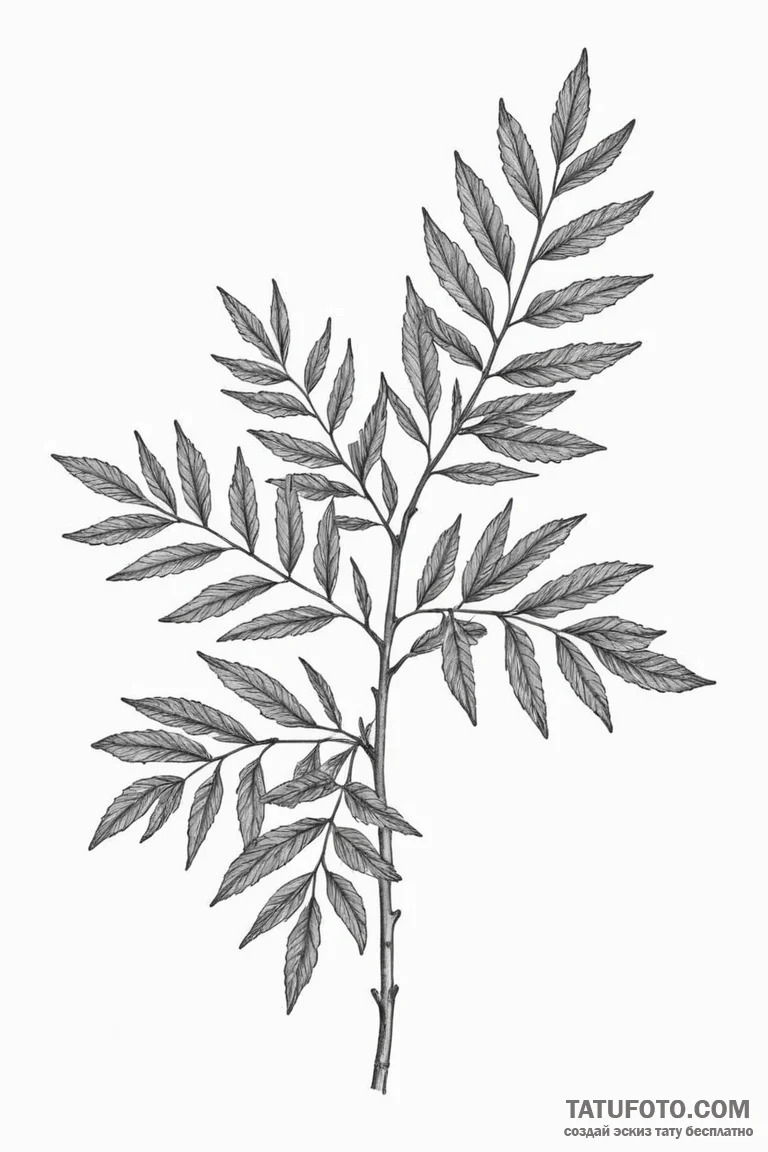 Rowan - эскиз тату (№1750706440_1, 23.06.2025 19:20) — Tatufoto.com