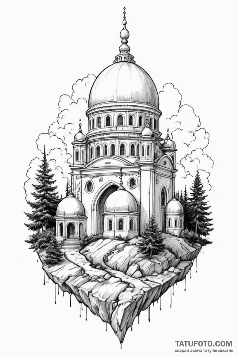 Domes - эскиз тату (№1750708496_1, 23.06.2025 19:54) — Tatufoto.com