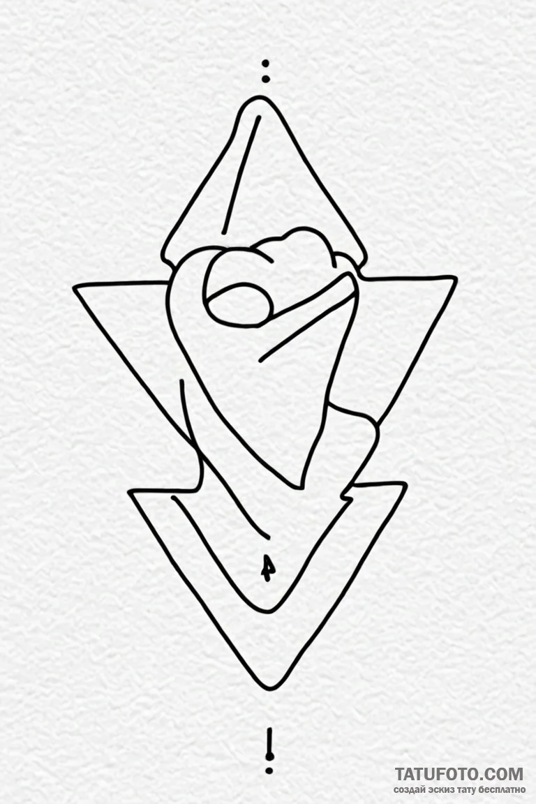 A linework tattoo of the "rating" system from... - эскиз тату (№1750719533_1, 23.06.2025 22:58) — Tatufoto.com