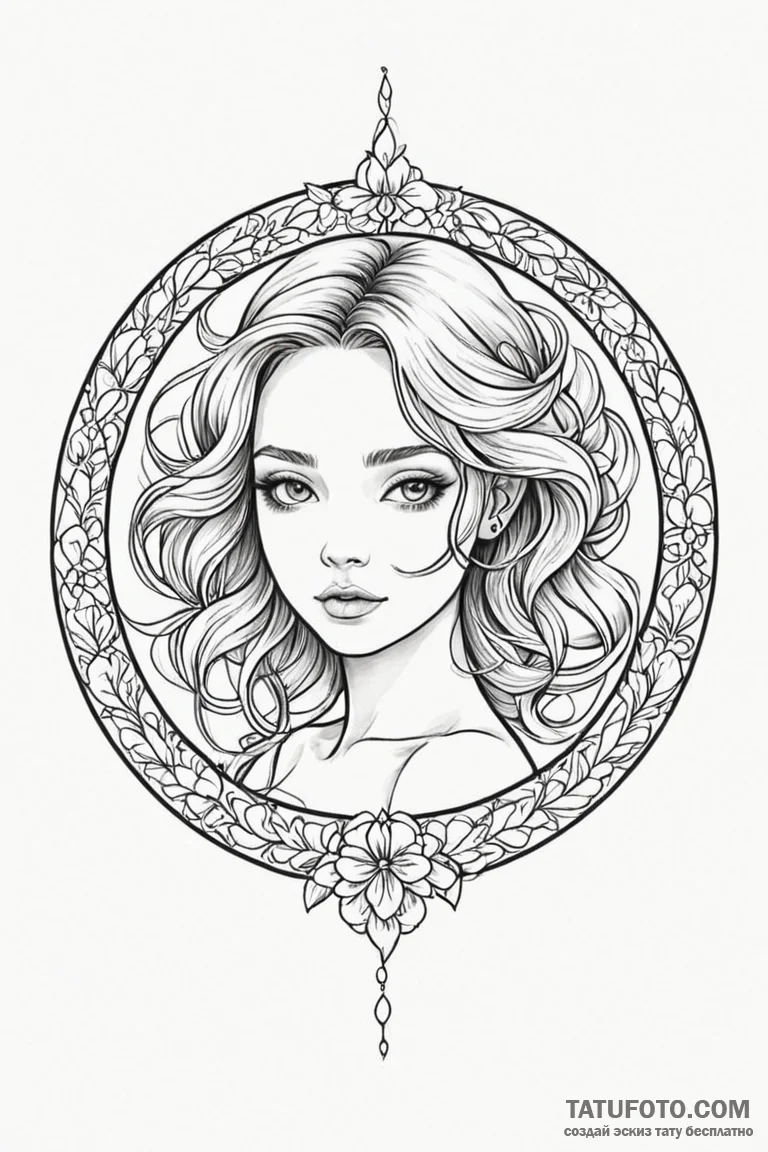 Circle - эскиз тату (№1750730261_1, 24.06.2025 01:57) — Tatufoto.com