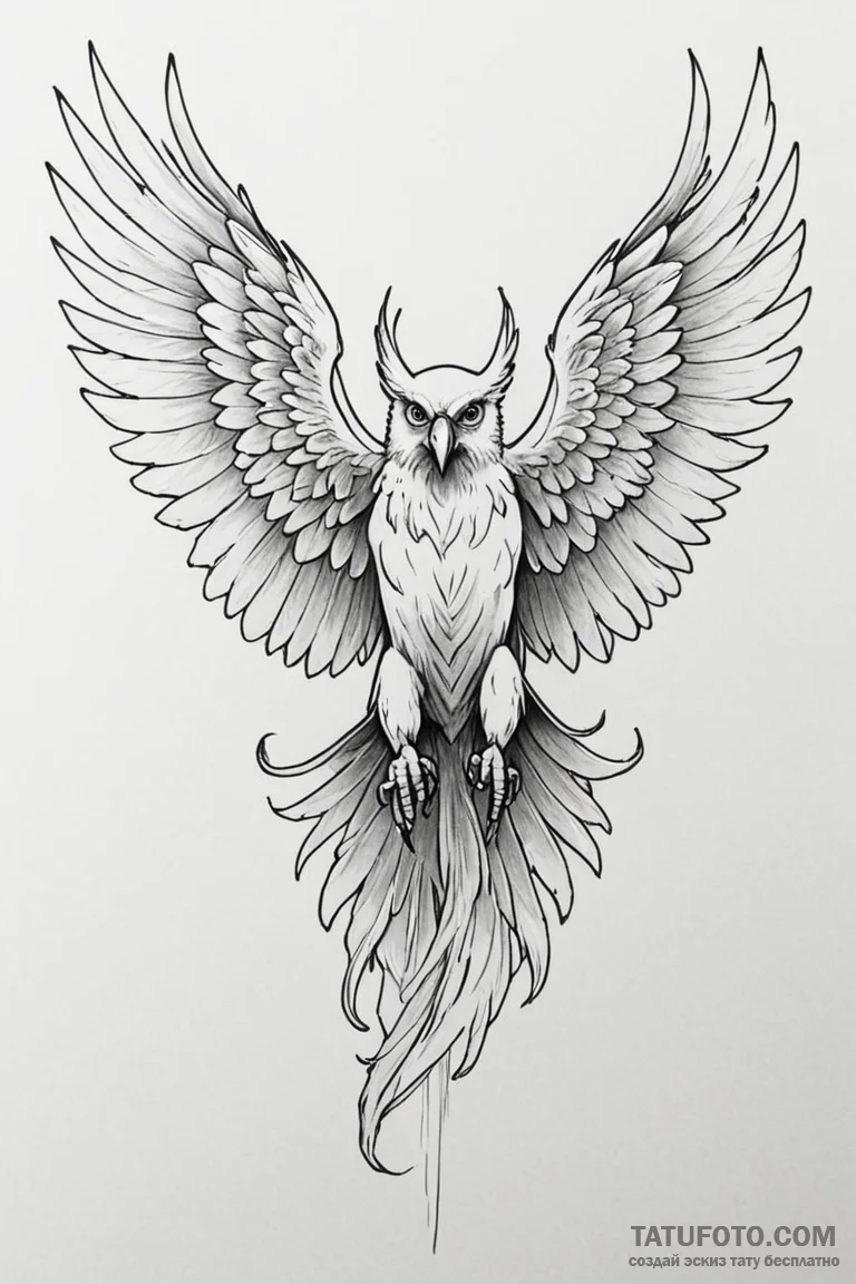 Harpy - эскиз тату (№1750733842_1, 24.06.2025 02:57) — Tatufoto.com