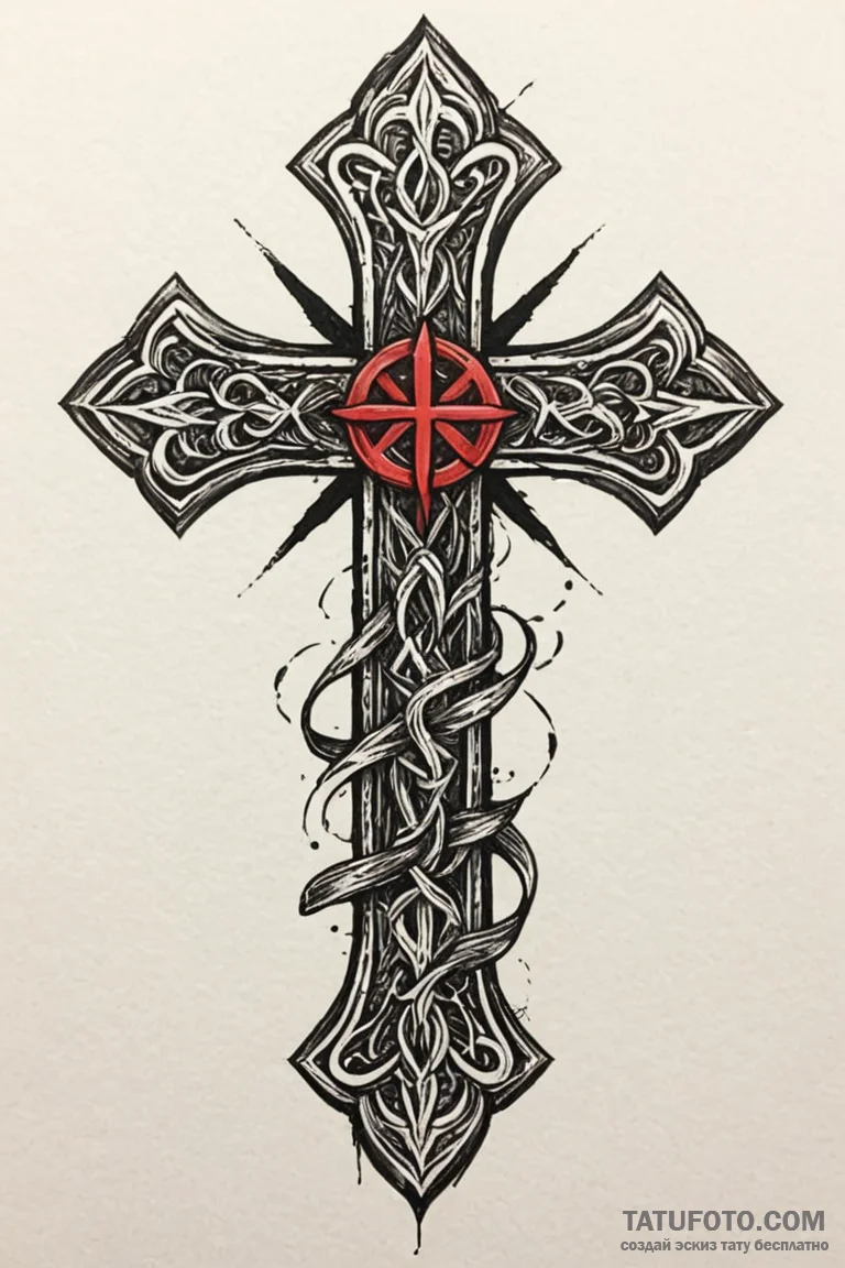 Rune stone, tattoo flash sheet design, on a c... - эскиз тату (№1750747270_1, 24.06.2025 06:41) — Tatufoto.com