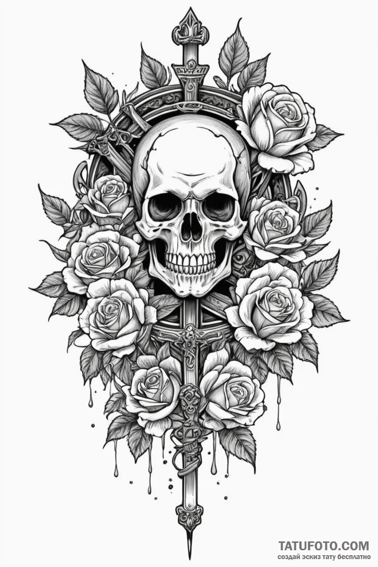 Samurai, tattoo sketch design, chicano tattoo... - эскиз тату (№1750760326_1, 24.06.2025 10:18) — Tatufoto.com