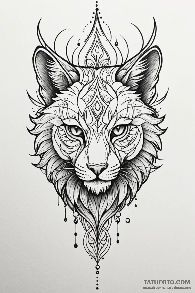 U, tattoo drawing outline, realistic black an... - эскиз тату (№1750765560_0, 24.06.2025 11:46) — Tatufoto.com