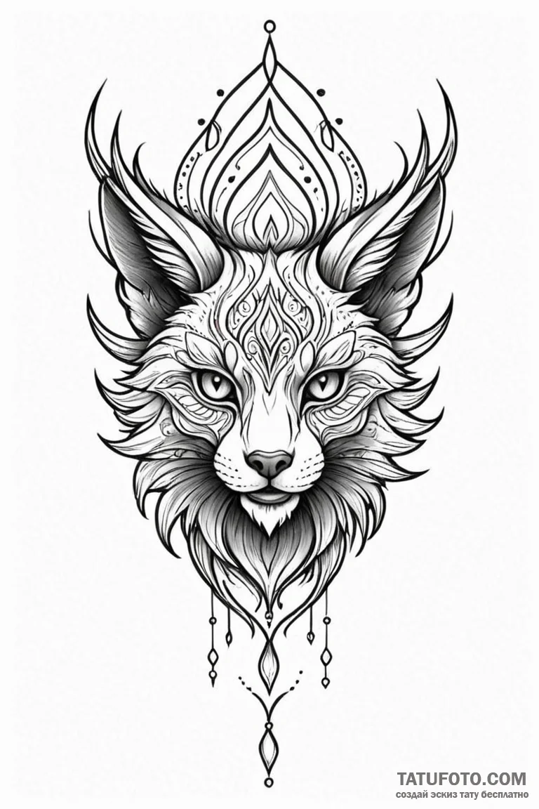 U, tattoo drawing outline, realistic black an... - эскиз тату (№1750765560_1, 24.06.2025 11:46) — Tatufoto.com