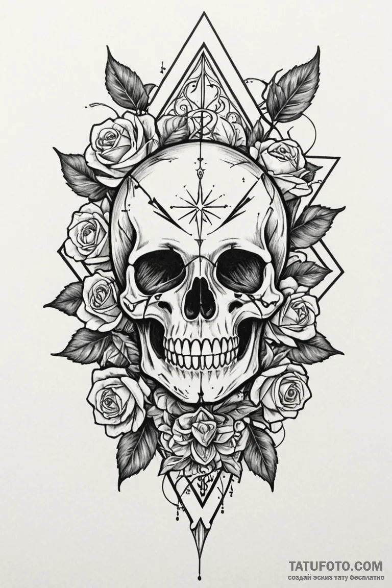 Ivory arrow shattering sigil, ink illustratio... - эскиз тату (№1750771901_1, 24.06.2025 13:31) — Tatufoto.com