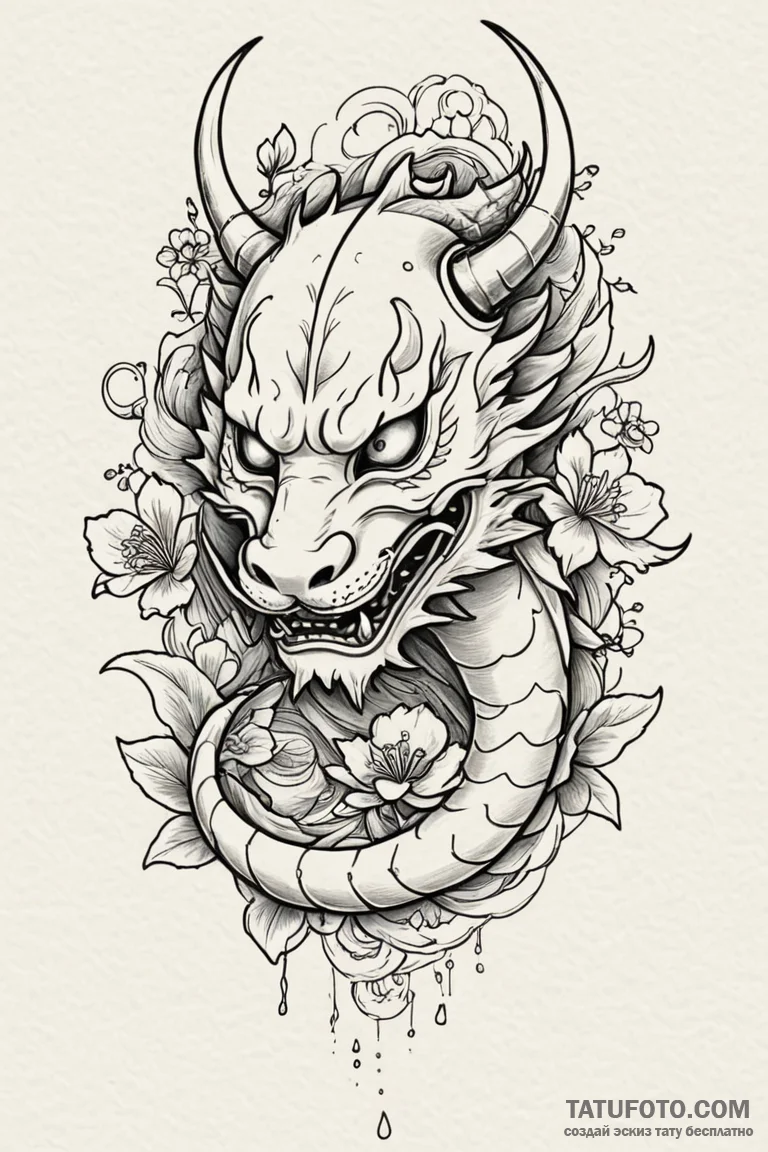 Bone mask stitched with wire, tattoo flash sh... - эскиз тату (№1750783765_1, 24.06.2025 16:49) — Tatufoto.com