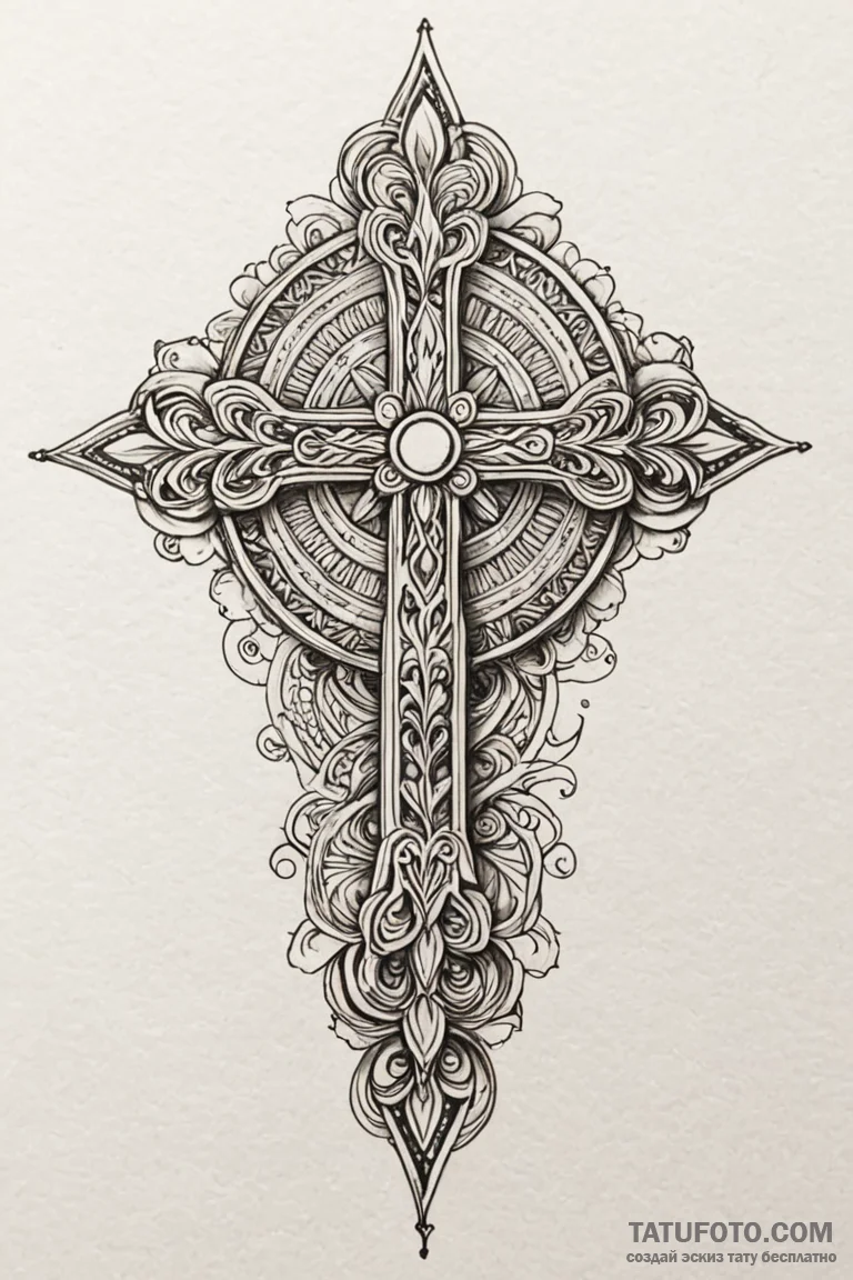 Q, tattoo drawing outline, masterpiece, best... - эскиз тату (№1750793107_0, 24.06.2025 19:25) — Tatufoto.com