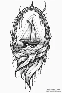 Rift-bound blade through shattered veil, ink... - эскиз тату (№1750804374_1, 24.06.2025 22:32) — Tatufoto.com