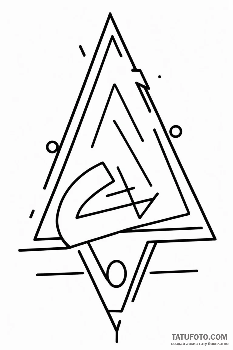 Playstation button symbols (triangle, circle,... - эскиз тату (№1750848508_1, 25.06.2025 10:48) — Tatufoto.com