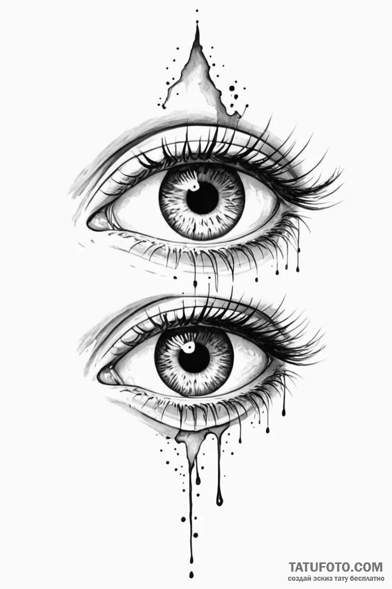 Eye - эскиз тату (№1750849534_0, 25.06.2025 11:05) — Tatufoto.com