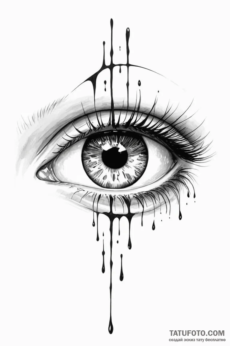 Eye - эскиз тату (№1750849534_1, 25.06.2025 11:05) — Tatufoto.com