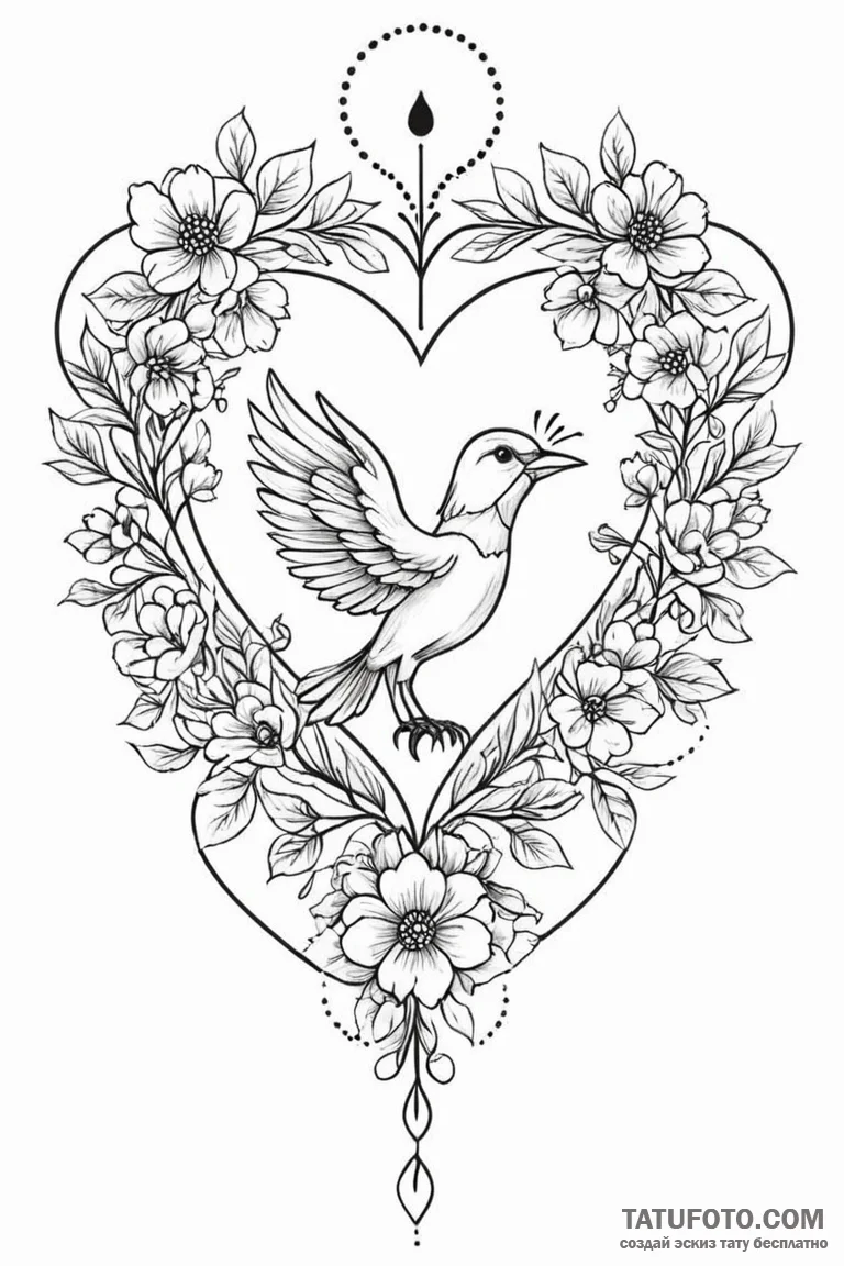 Tattoo design: a stylized geometric pattern o... - эскиз тату (№1750857977_1, 25.06.2025 13:26) — Tatufoto.com