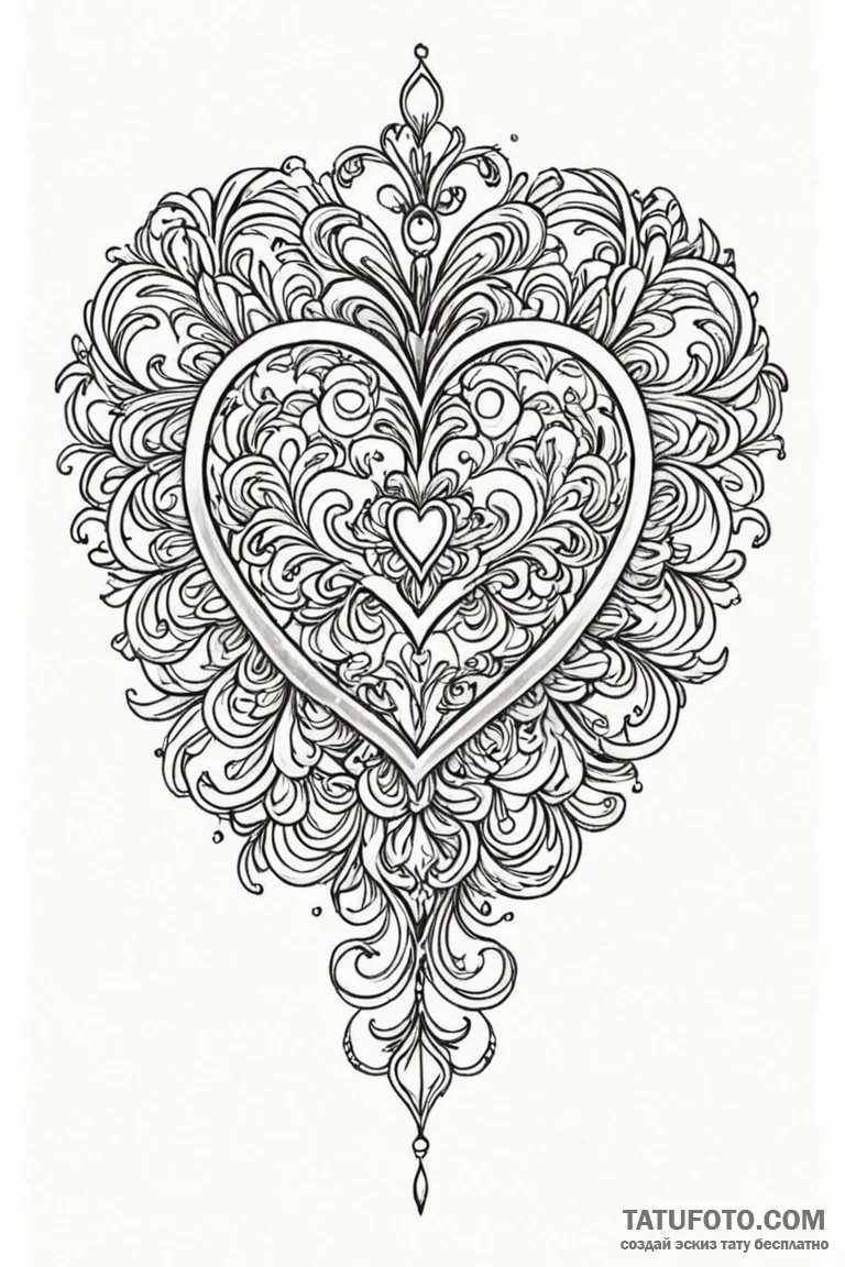 Tattoo design a subtle "royal" pattern around... - эскиз тату (№1750858050_1, 25.06.2025 13:27) — Tatufoto.com