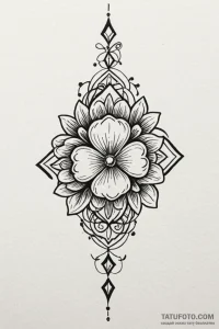 Tattoo design a tiny, personal lucky charm. - эскиз тату (№1750880919_1, 25.06.2025 19:48) — Tatufoto.com