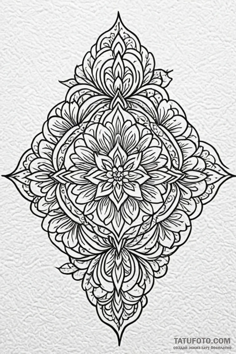 Tattoo design a quilt patch with a meaningful... - эскиз тату (№1750910545_1, 26.06.2025 04:02) — Tatufoto.com