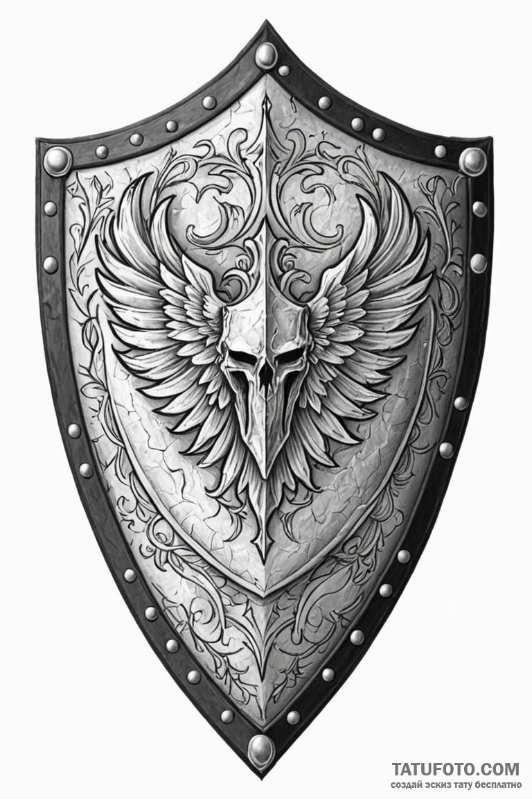 Tattoo design a weathered leather texture for... - эскиз тату (№1750912372_1, 26.06.2025 04:32) — Tatufoto.com
