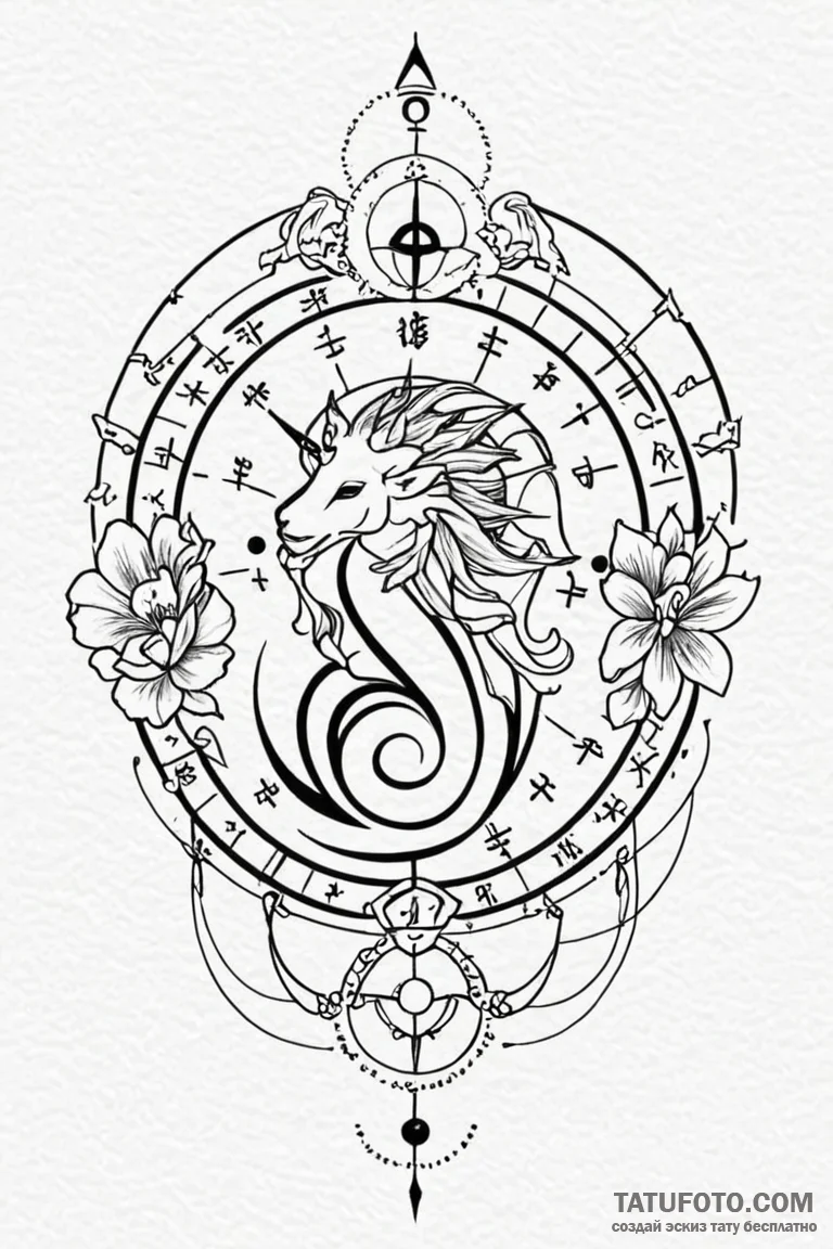 Tattoo sketch a personalized quote in the fon... - эскиз тату (№1750919572_1, 26.06.2025 06:32) — Tatufoto.com