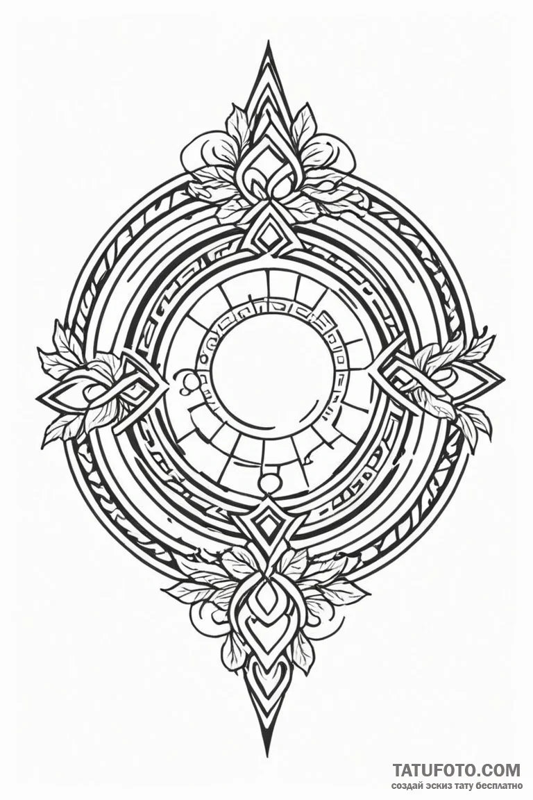 Tattoo design an ancient greek 'meander' patt... - эскиз тату (№1750927178_1, 26.06.2025 08:39) — Tatufoto.com