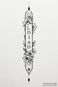 Tattoo sketch a 'loading bar' on one, gradual... - эскиз тату (№1750927704_0, 26.06.2025 08:48) — Tatufoto.com