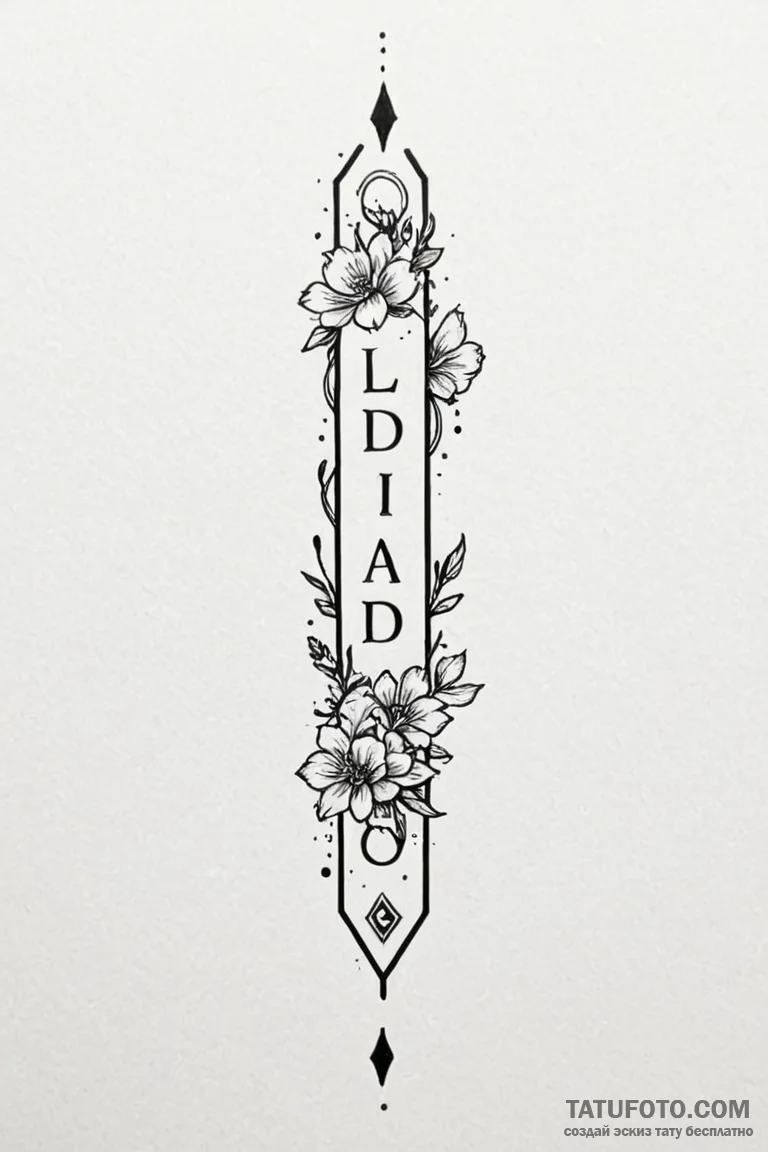 Tattoo sketch a 'loading bar' on one, gradual... - эскиз тату (№1750927704_0, 26.06.2025 08:48) — Tatufoto.com